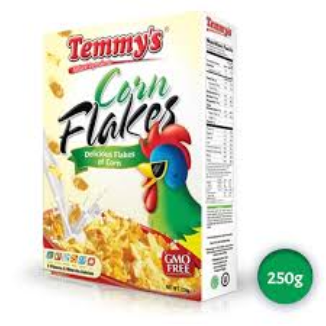 TEMMY'S CORNFLAKES 250GM
